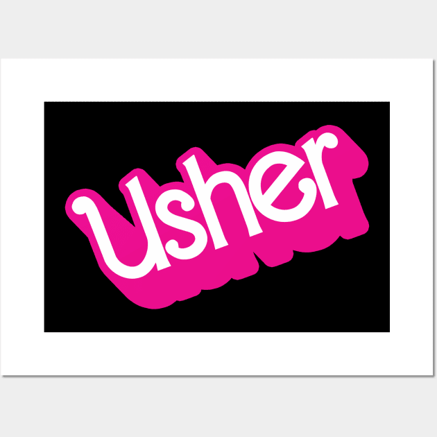 Usher x Barbie Wall Art by 414graphics